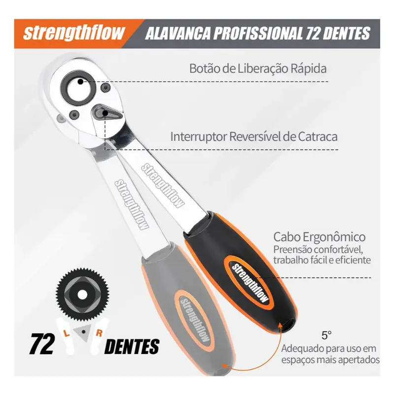 Jogo Oficina Master Maleta Com 222 Ferramentas 5000r Robust