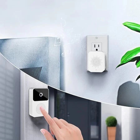 Fechadura Digital Inteligente B36 — Acesso por Biometria, Senha, Cartão + Campainha Digital