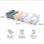 Kit com 20 Colmeias Organizadoras Acrílicas